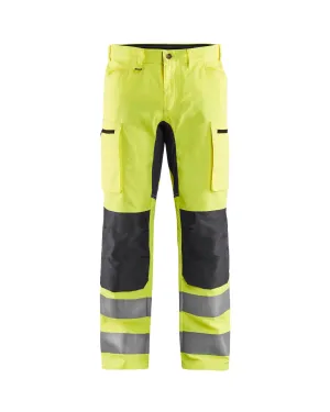 1585 HIGH VIS TROUSERS WITH STRETCH