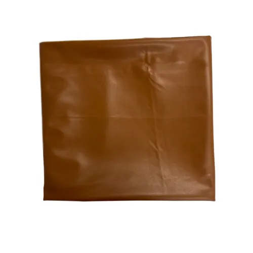 Camel Brown Two Way Stretch Faux Leather Vinyl Fabric