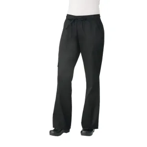 Chef Works Womens Cargo Chefs Trousers Black M - B630-M