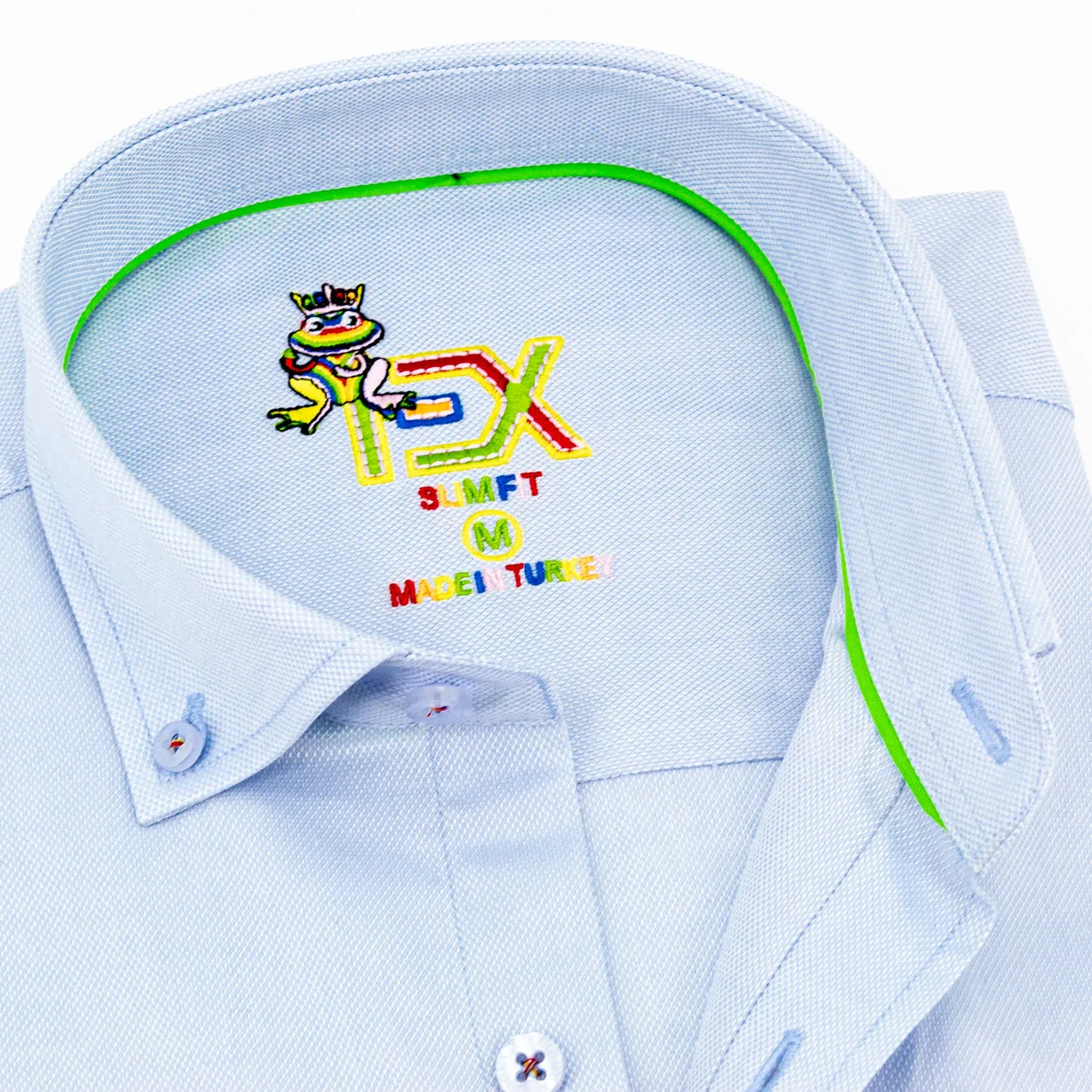 Colores Edition Oxford FROG Shirt - Blue