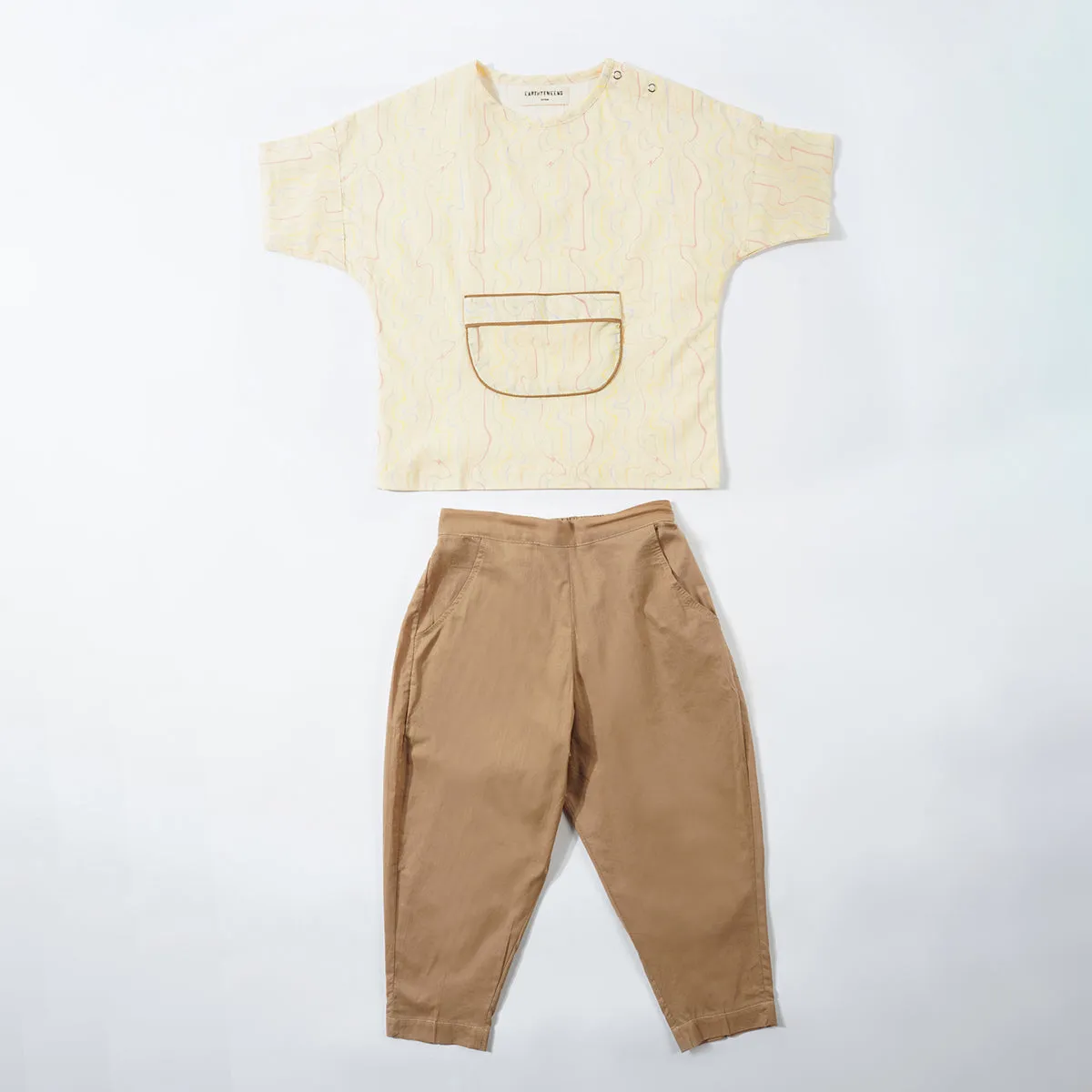 Cotton Clothing Set For Kids | Rainbow Boy Sunny Set | Multicolour