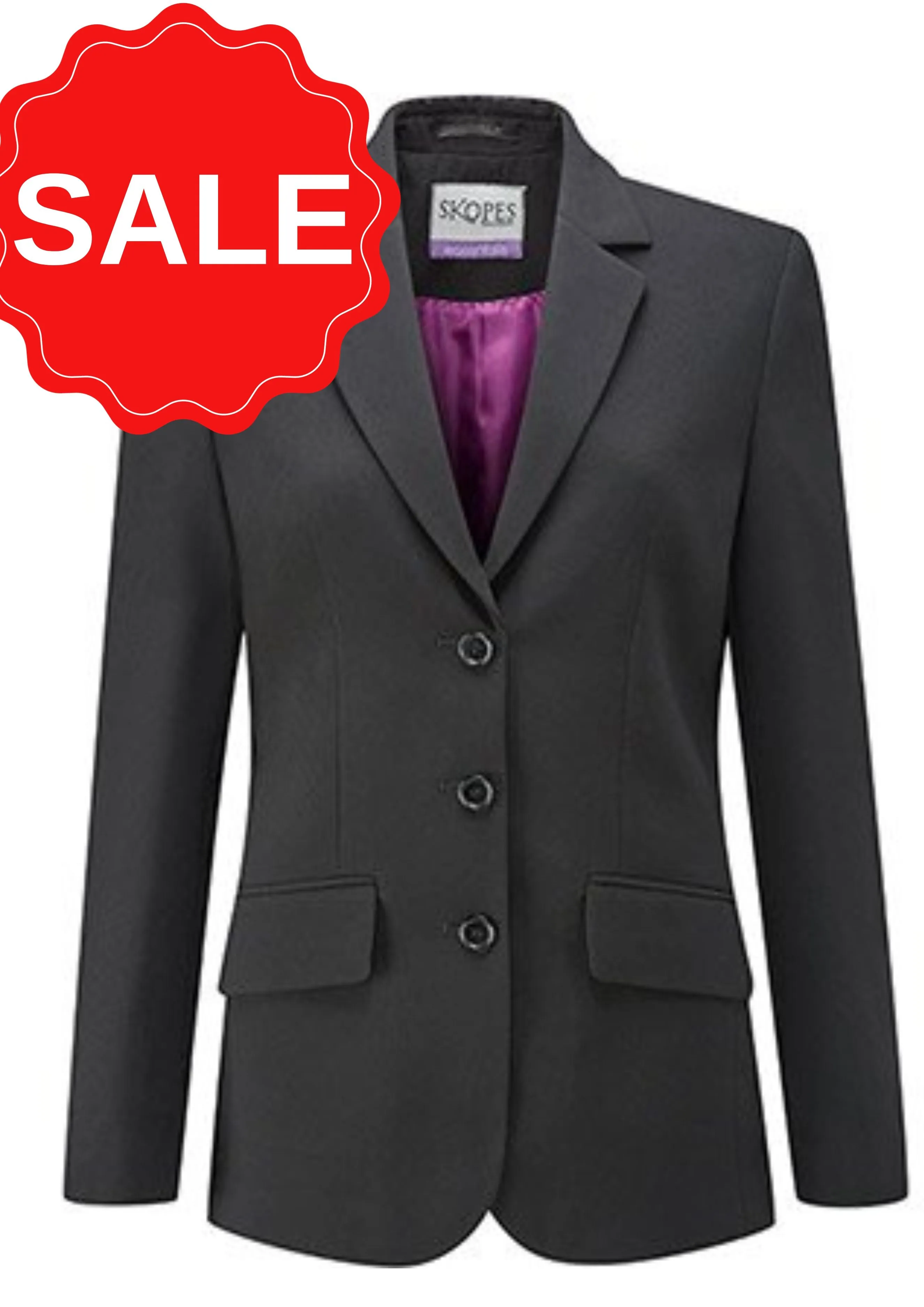 Danielle Black Female Fit Suit Jacket