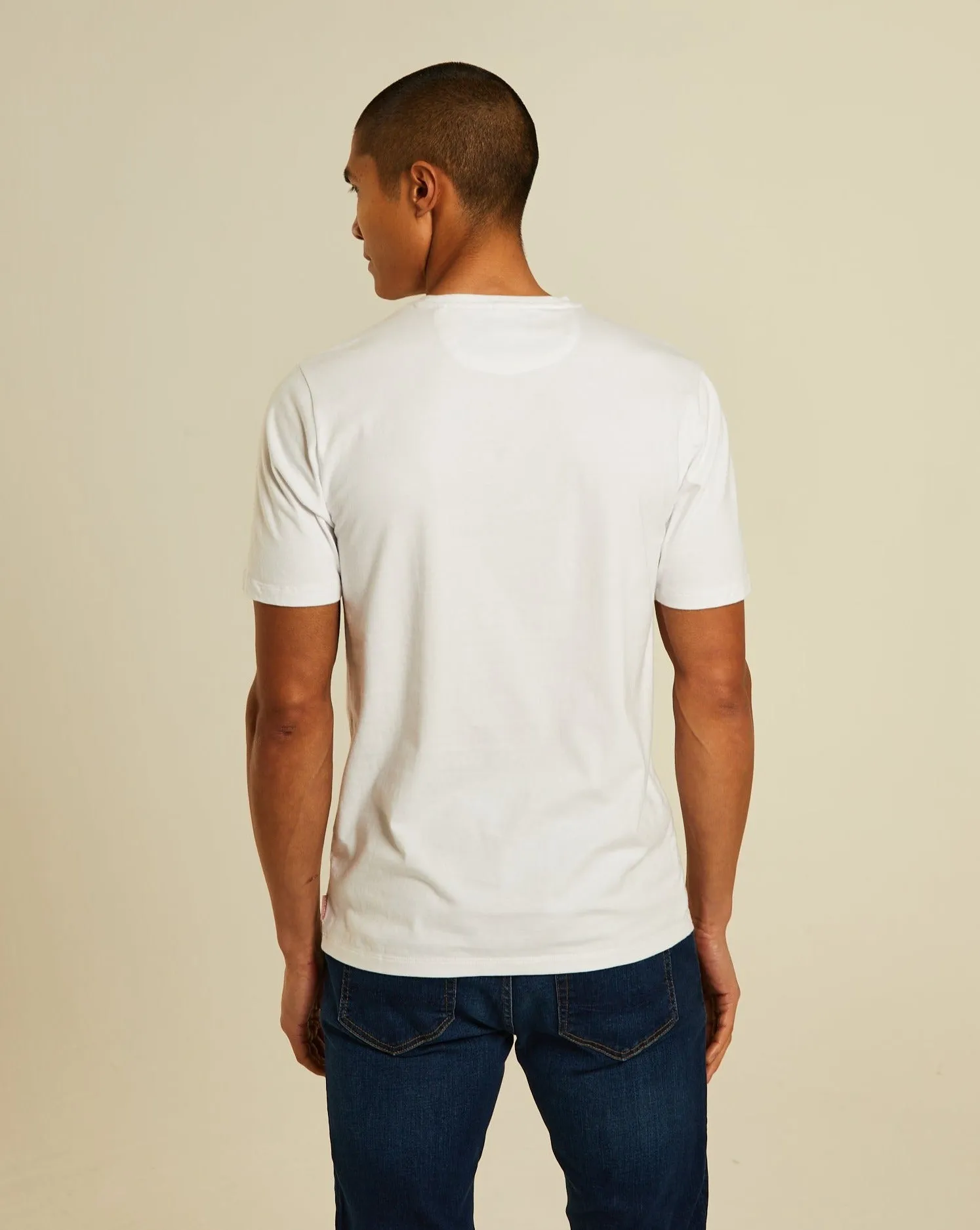 Florian Tee Optic White