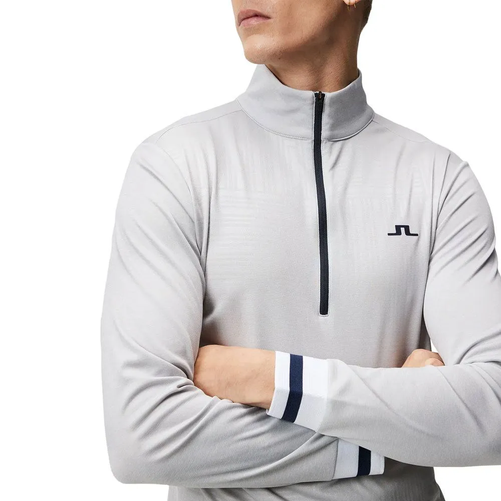 J.Lindeberg Danny Debossed Mid Layer Golf Pullover 2023