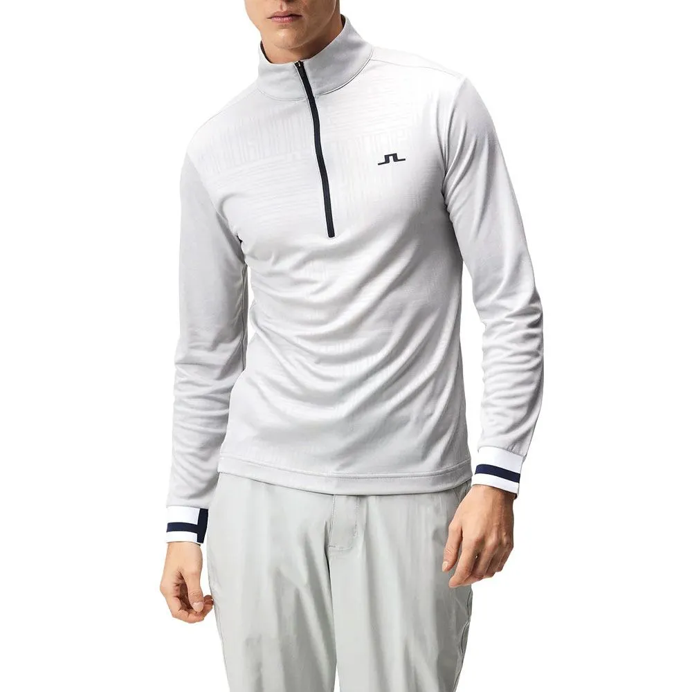 J.Lindeberg Danny Debossed Mid Layer Golf Pullover 2023