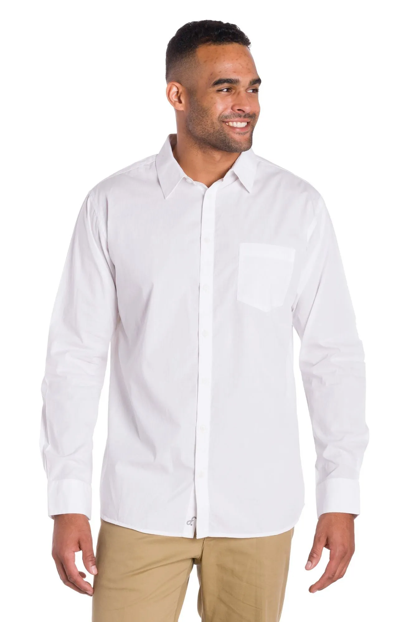 Journey | Men's Button Up Poplin Shirt