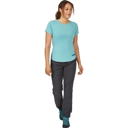 Lightweight Incline women's Rab trousers, Anthracite color