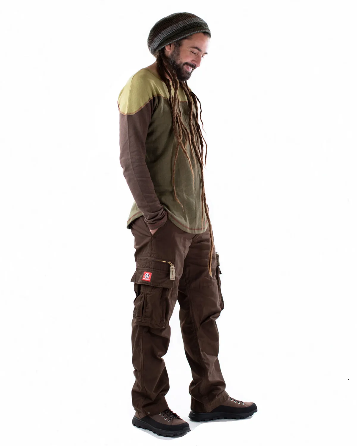 Molecule Cargo Combat Trousers Brown