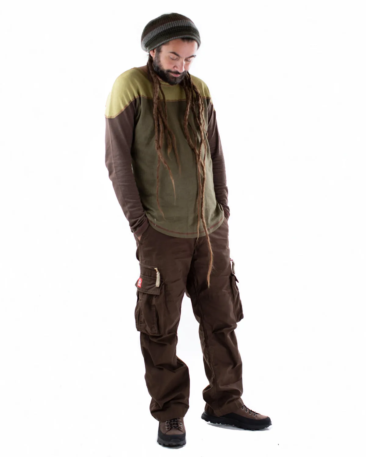 Molecule Cargo Combat Trousers Brown