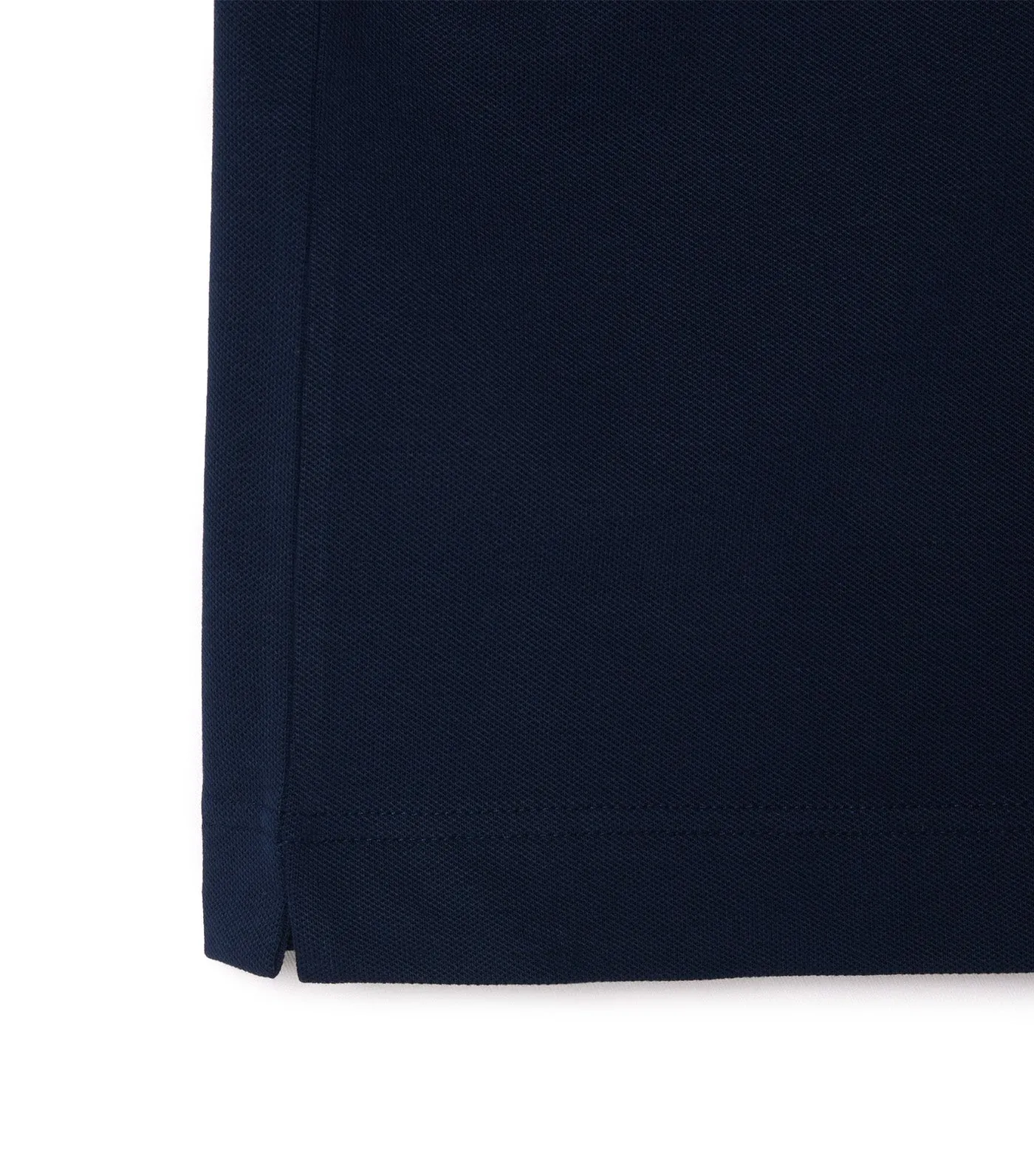 Smart Paris Stretch Cotton Polo Shirt Navy Blue