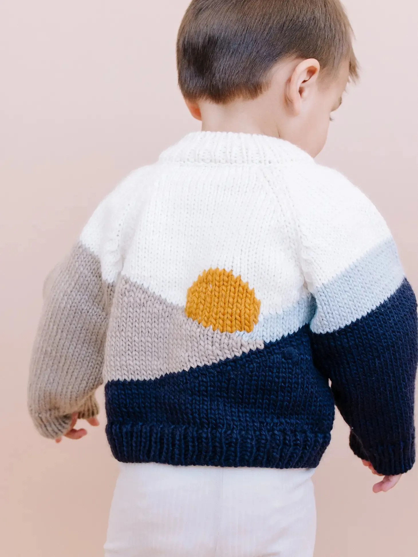 The Sunset Cardigan - Navy - KIDS