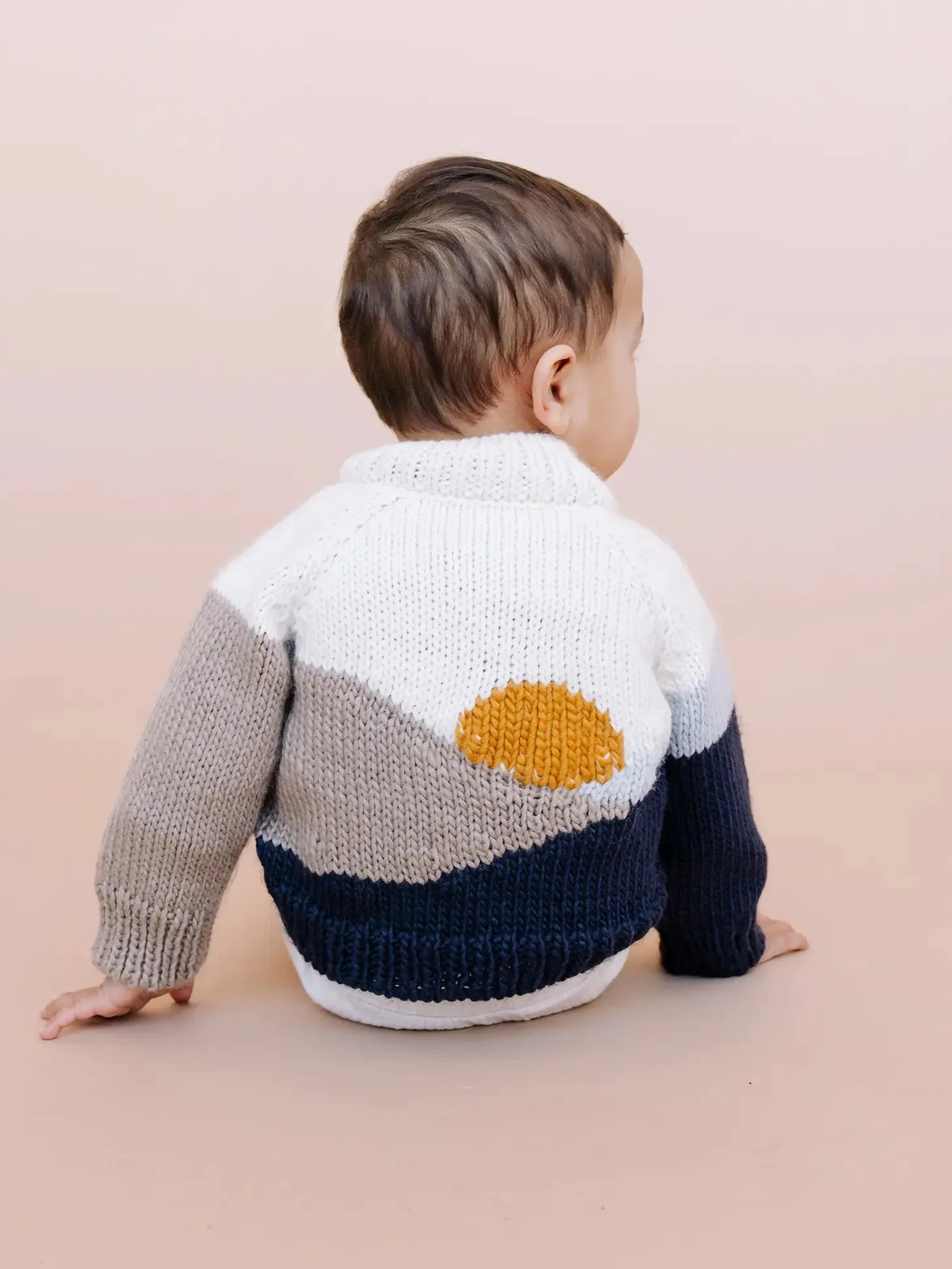 The Sunset Cardigan - Navy - KIDS